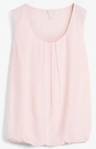 Damen bluse top rosa - rosa, gerafft