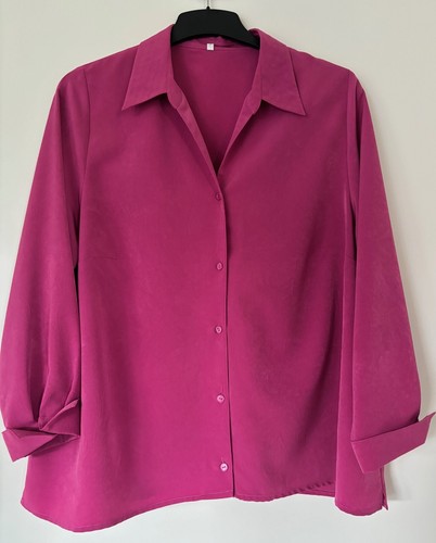 Damenbluse langarm rosé - damenbluse,