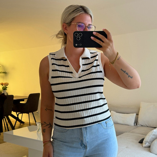 Damen top gestreift - damen,