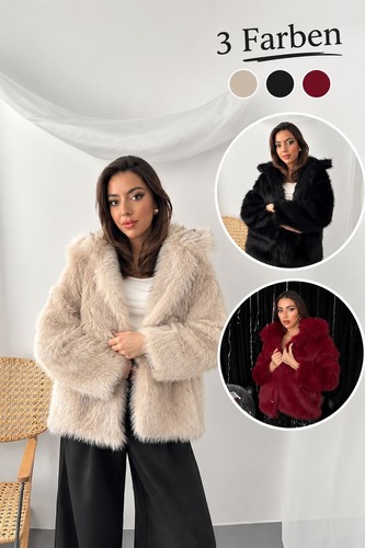 Kunstfelljacke damen - 1,