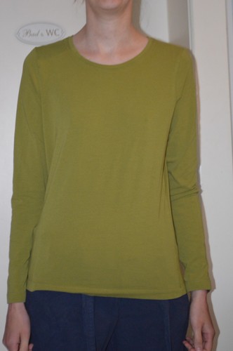 Grün goldenes langarmshirt - grün-goldenes,