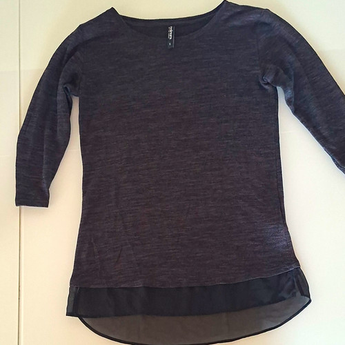 Damen shirt schwarz basic - damen,