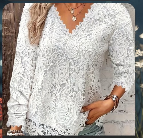 Drei stickerei blusen 46 - in, xl/46