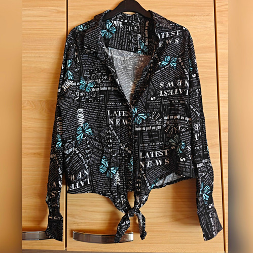 Damen bluse mit motiv zum - bluse,