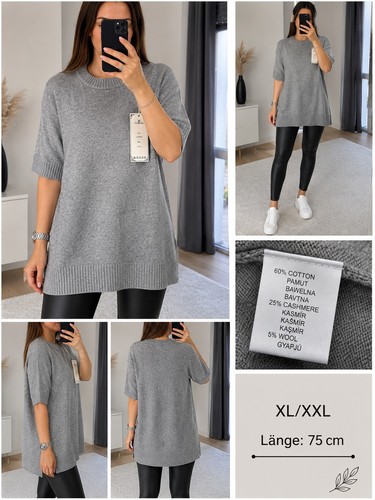 Oversize strickshirt weich - strickshirt,
