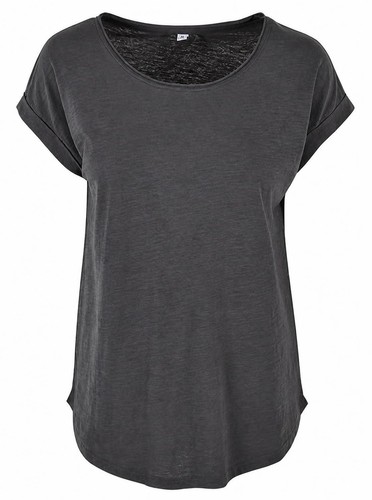 Damen long slub tee - damen,
