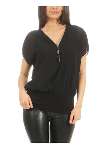 Damen bluse fledermaus - bluse, look