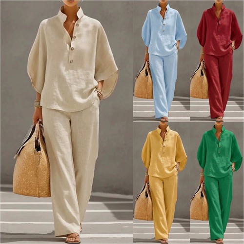 Damen polyester set zweiteiler - set,