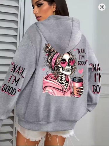 Damen hoodie mit kapuze - hoodie,