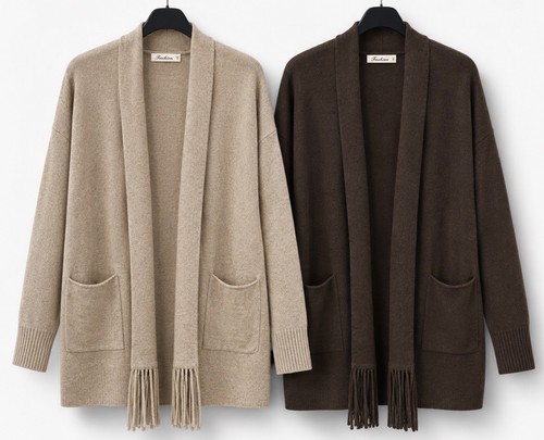 Damen strickjacke oversize - damen,